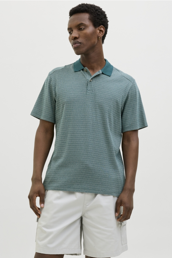 JCOLATIM POLO SS SMU 12283823 DEEP TEAL
